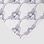 ティッシュペーパー天使の青と白 薄葉紙 (詳細)