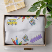 ティッシュペーパー新学期クール 薄葉紙 (ギフト)