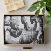 ティッシュペーパー日本の雲（黒） 薄葉紙 (ギフト)