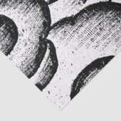 ティッシュペーパー日本の雲（黒） 薄葉紙 (詳細)