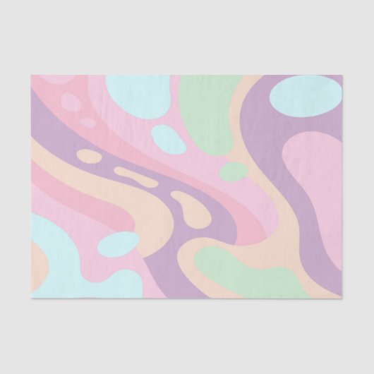 ティッシュペーパー春パステル 薄葉紙 (正面)