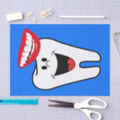 ティッシュペーパー歯青 薄葉紙 (クラフト)