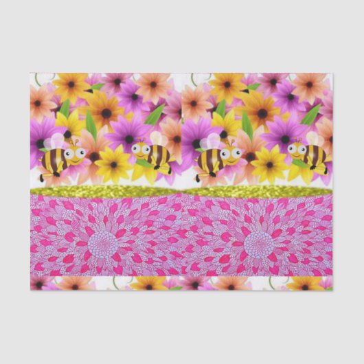 ティッシュペーパー母の日 薄葉紙 (正面)