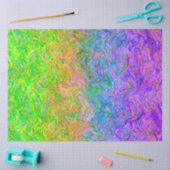 ティッシュペーパー流体カラー 薄葉紙 (クラフト)