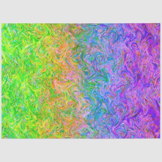 ティッシュペーパー流体カラー 薄葉紙 (正面)