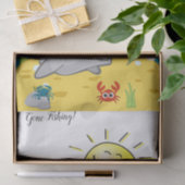 ティッシュペーパー海ゴーン魚釣りフィッシャーマンフィッシュ 薄葉紙 (ギフト)