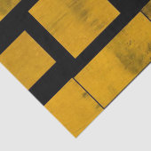 ティッシュペーパー焼けイエローブラック 薄葉紙 (詳細)