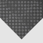 ティッシュペーパー白黒の円 薄葉紙 (詳細)