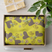 ティッシュペーパー羊（昆虫）マルハナバチ 薄葉紙 (ギフト)