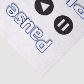 ティッシュペーパー遊の一時停止ストップ 薄葉紙 (詳細)