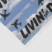 ティッシュペーパー飛行機 薄葉紙 (詳細)