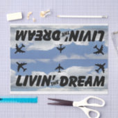 ティッシュペーパー飛行機 薄葉紙 (クラフト)