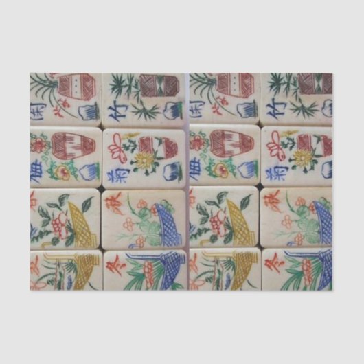 ティッシュペーパー麻雀 薄葉紙 (正面)