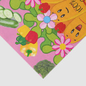 ティッシュペーパー100%ビーガンニンジン豆フローラ 薄葉紙 (詳細)