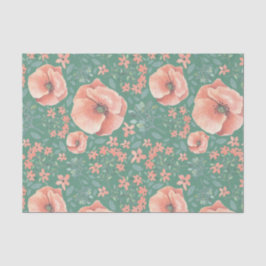 ティッシュペーパー|のヴィンテージの花の物語の本のベビー 薄葉紙