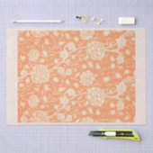 ティッシュペーパー:ウィリアム・モリス：ハニーサックル 薄葉紙 (クラフト)