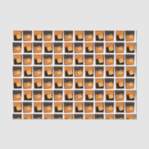 ティッシュペーパー – ウイスキー眼鏡金ゴールドとブラック