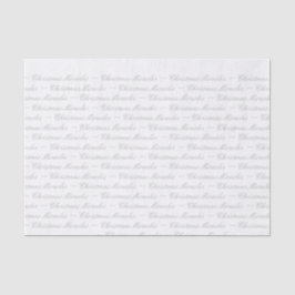 ティッシュペーパー、クリスマスの奇跡、シルバー 薄葉紙