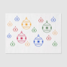 ティッシュペーパー-クリスマスオーナメント 薄葉紙