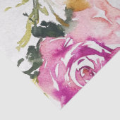 ティッシュペーパー – コラージュのピンクのローズウォーターの色 薄葉紙 (詳細)