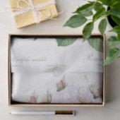 ティッシュペーパー:ピエール・ジョゼフ・レドゥテ：白バラ 薄葉紙 (ギフト)