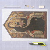 ティッシュペーパー:マドンナと4天使の子供 薄葉紙 (クラフト)