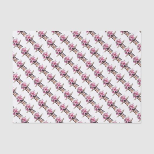 ティッシュペーパー – ヤギのリリー 薄葉紙 (正面)