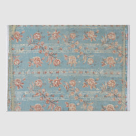 ティッシュペーパー:ヴィンテージ植物壁擦り切れた紙 薄葉紙