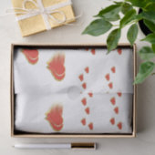 ティッシュペーパー、白 薄葉紙 (ギフト)