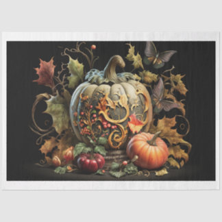 ティッシュペーパー-秋'N'カボチャ 薄葉紙