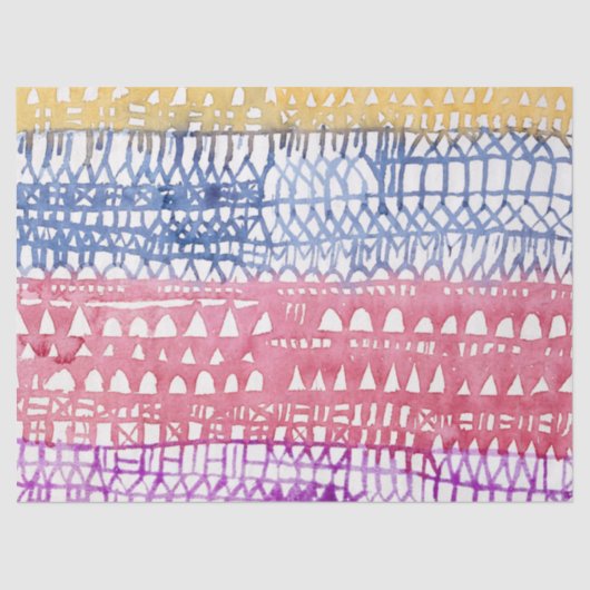 ティッシュペーパー: PAUL KLEE 薄葉紙 (正面)