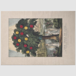 ティッシュペーパー: THE TREE OF LIFE : BAKEWELL : 1870 薄葉紙