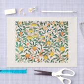 ティッシュペーパー: WILLIAM MORRIS : POMEGRANATE 薄葉紙 (クラフト)