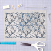 ティッシュペーパー: WILLIAM MORRIS :WALLFLOWER PATTERN 薄葉紙 (クラフト)