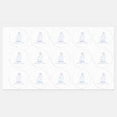 ティッシュモダン用ラベルKleenex ラベル (シート)