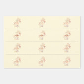 ティッシュラッピング紙ハッピー涙 ラッピングペーパーシート (正面)