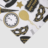 ティッシュ混合された大晦日パターンパーティーの 薄葉紙 (詳細)