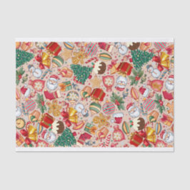 ティッシュ – クリスマスデザイン 薄葉紙