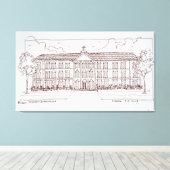 ティッセン・ボルネミッサ美術館 |マドリード,スペイン キャンバスプリント (インサイチュ (ウッドフロア))