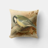 ティットバイ素晴らしロードリフォード鳥イラストレーション クッション (正面)