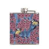 ティットバードは薄紫園 フラスク (裏面)