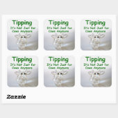 ティッピングは牛だけのものではなく、ティップジャーのスティック スクエアシール (シート)