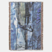 ティッピングポイント – スケートボーダー屋外スポーツ スローブランケット (正面縦)