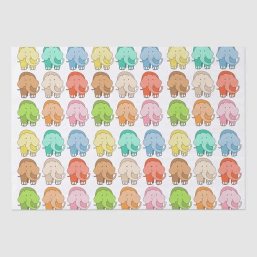 ティッピーつま先象 薄葉紙 (正面)