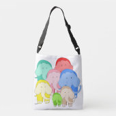 ティッピー足指エレファントクロスボディバッグ クロスボディバッグ (裏面)