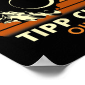 ティップシティオハイオ太陽のトタルEclipse 2024 ポスター (角)