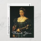 ティツィアのウルビーノ公爵夫人 ポストカード (正面/裏面)