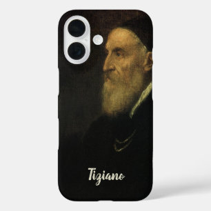 ティツィアーノによる自画像、ルネサンス期のヴィンテージアート iPhone 16ケース