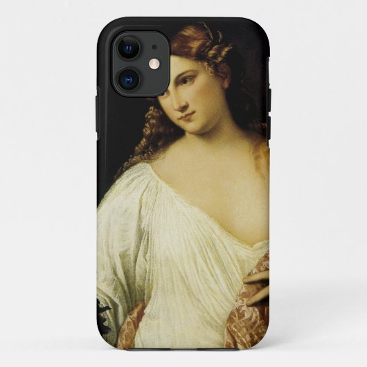 ティツィアーノによる「フローラ」 Case-Mate iPhoneケース (裏面)