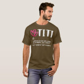 ティティの定義最高の – おばあさんへの贈り物 Tシャツ (正面フル)